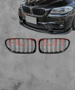 Бъбреци за BMW F10/F11 2011-2017 Двойни Черен Гланц