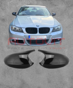 Капаци огледала BMW E90 E91 Pre-Facelift черен гланц комплект