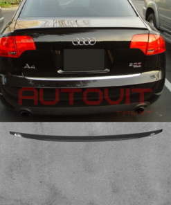 Спойлер багажник Audi A4 B7 седан черен гланц 2005 2008