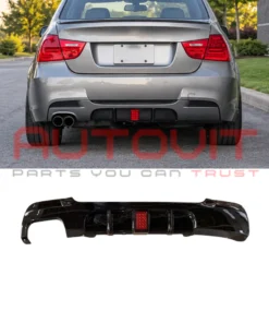 Дифузьор BMW E90 / E91 с F1 стоп за M пакет