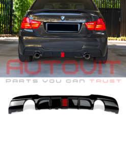 Дифузьор за задна броня за BMW E90-E91 (05-11) с F1 стоп