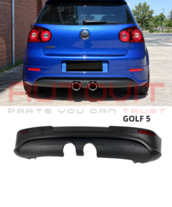 Дифузьор за задна стокова за VW Golf 5 - R32 style без грунд