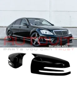 Капаци за огледала Batman Style – Mercedes S-Class W221 Facelift (2010–2013)