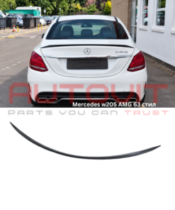 Лип Спойлер за багажник на Mercedes C class W205 AMG 63