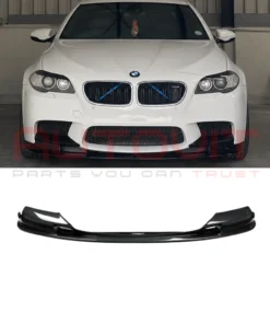 Преден лип спойлер BMW F10 F11 за M5 броня (2011-2017) черен гланц