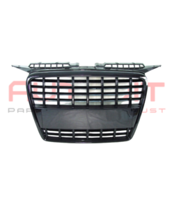 Решетка с поставка за емблема за Audi A3 (2003-2008) - RS-Look Черна