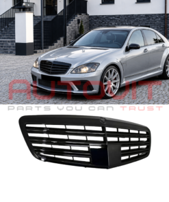 Решетка за Mercedes W221 S-Class (2009-2013) - AMG Дизайн черна