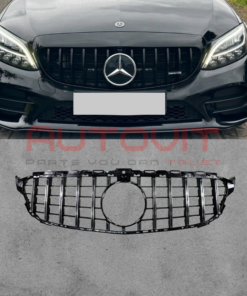 Решетка GT chrome black Mercedes W205 C-Class 2014 2021