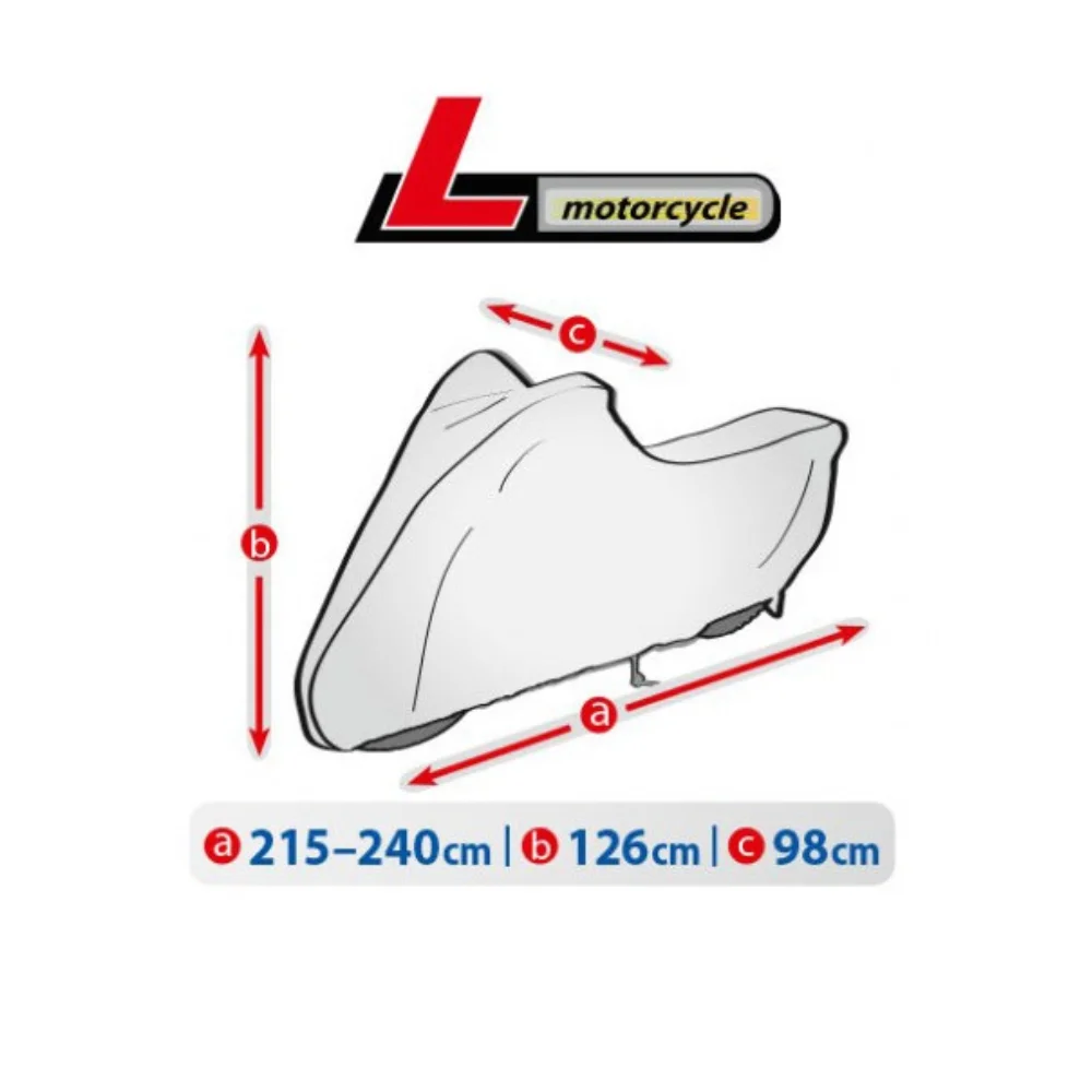 Покривало Kegel Garage L за мотоциклет 215–240 см - Image 2