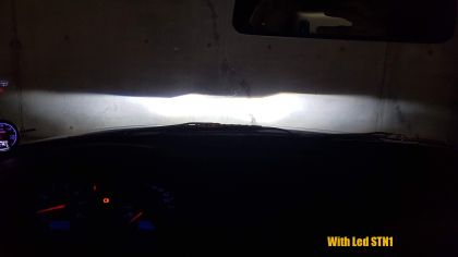 Лед крушки Bi Led система H4 за фарове 65W - Canbus 6000K - Image 8