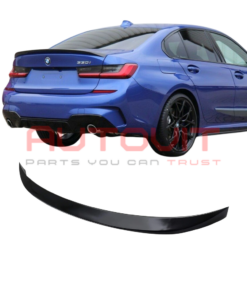 Спойлер за багажник M Performance за BMW G20 3 Series Sedan (2019–2024) в черен гланц.