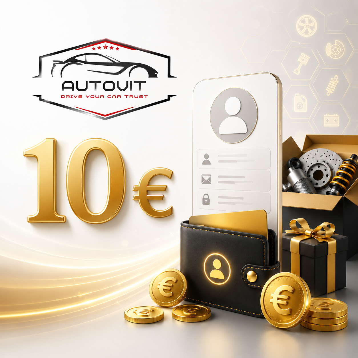10 евро кредит при регистрация в AUTOVIT.BG