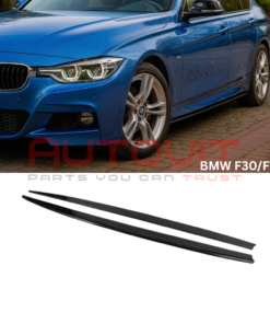 добавки прагове bmw f30 f31 черен гланц тунинг 2012-2019
