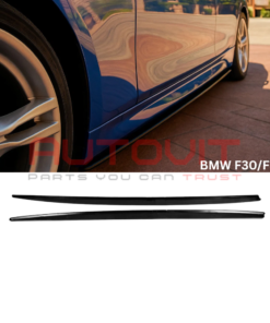 bmw f30 f31 прагове добавки монтаж без пробиване abs пластмаса