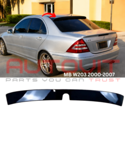 Спойлер за задно стъкло Mercedes Benz C-class w203 (2000-2007)- черен гланц