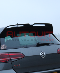 vw golf 7 спойлер oettinger багажник монтаж без пробиване abs черен гланц