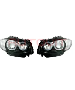 Alternative view of Кристални фарове за BMW E87 Angel Eyes (2004-2011) - черни